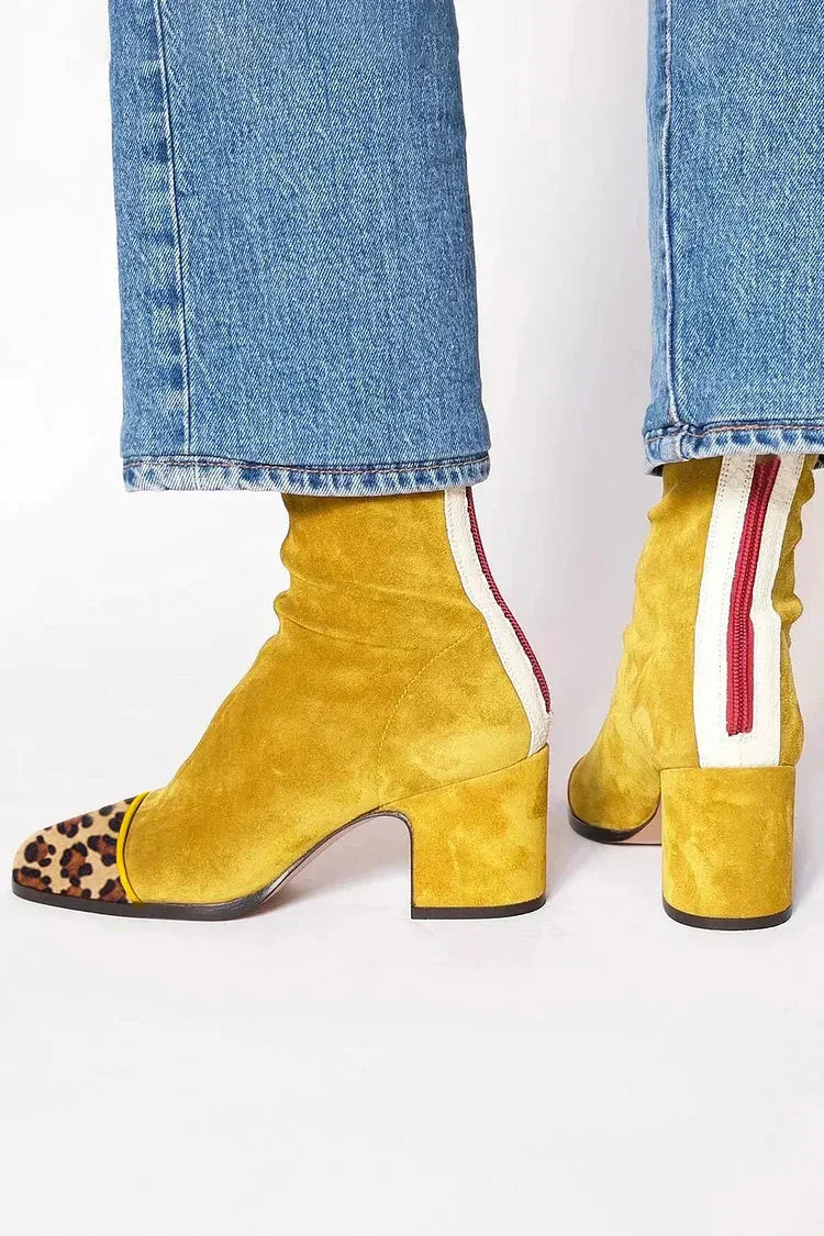 BOTAS CON TACÓN ELEGANTE
