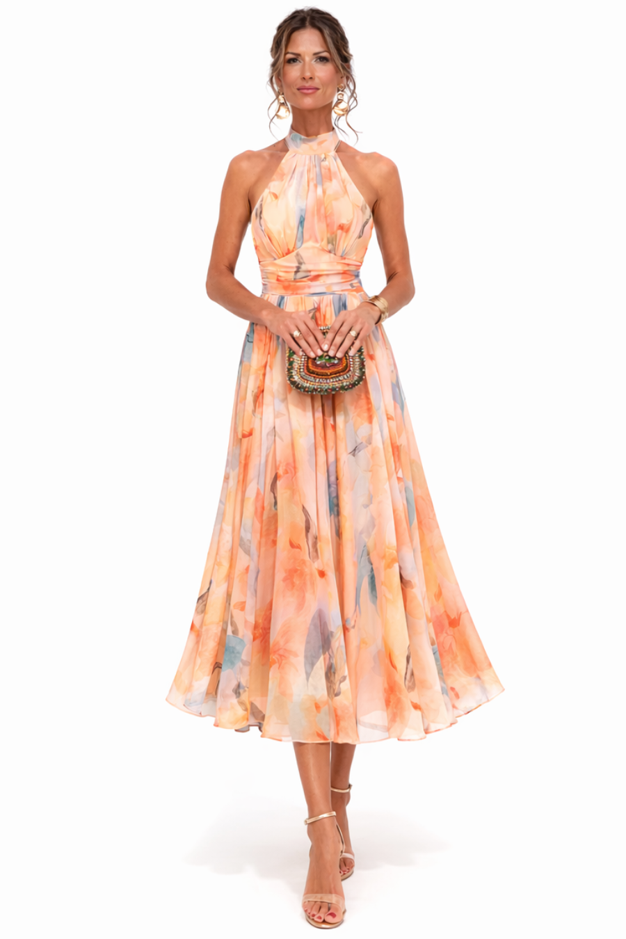 VESTIDO AMANECER ACUARELA