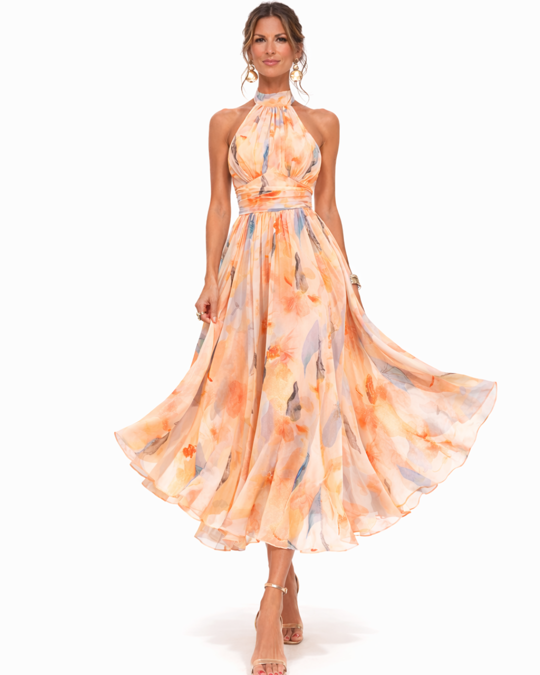 VESTIDO AMANECER ACUARELA