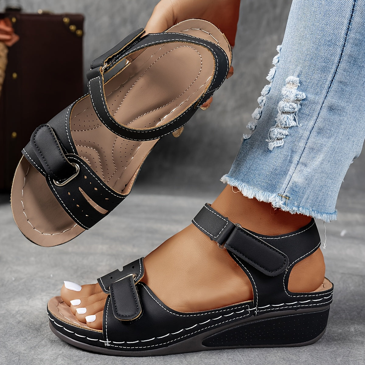 AZUCENA | Sandalias ortopédicas cómodas