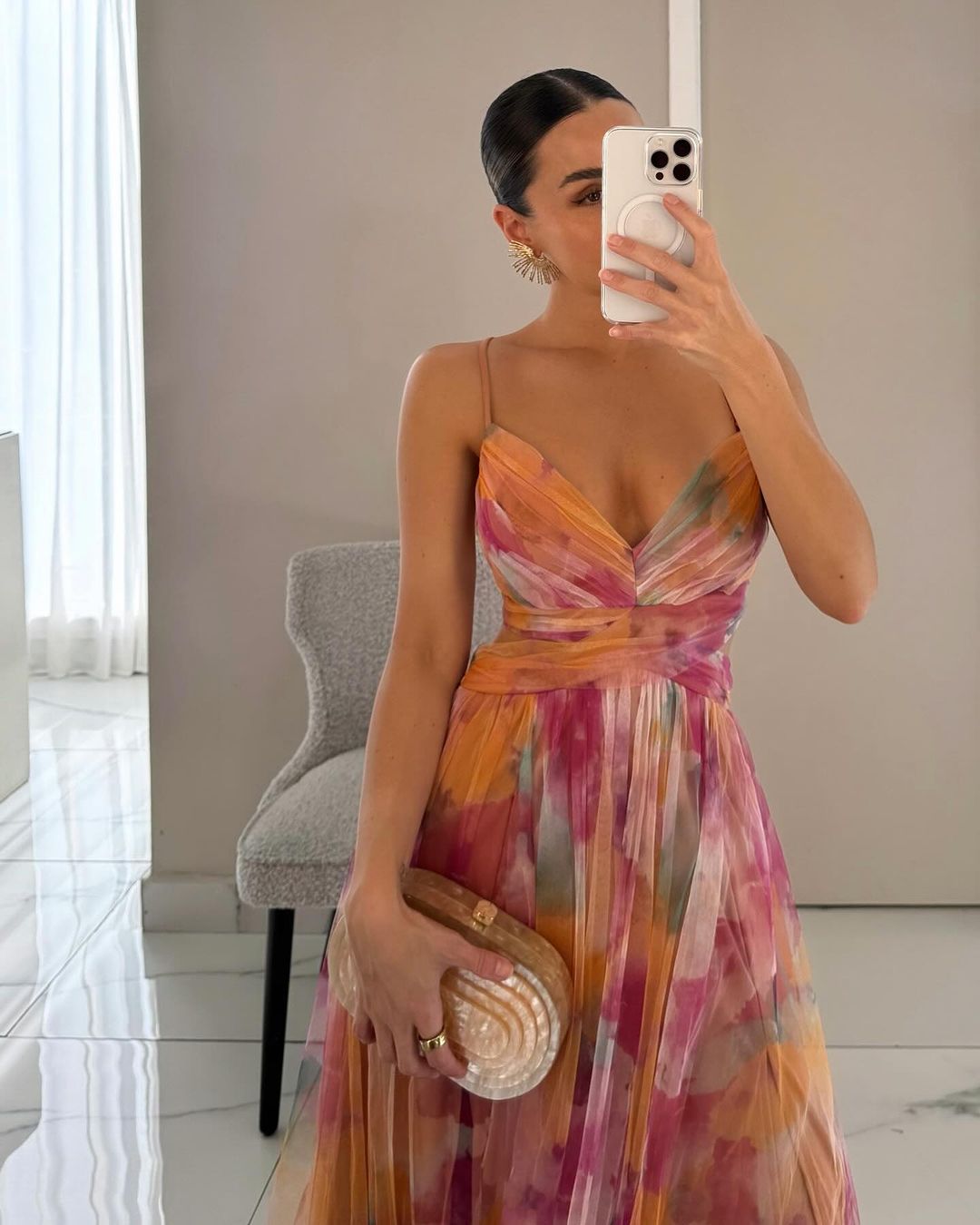VESTIDO ELEGANTE FLORAL