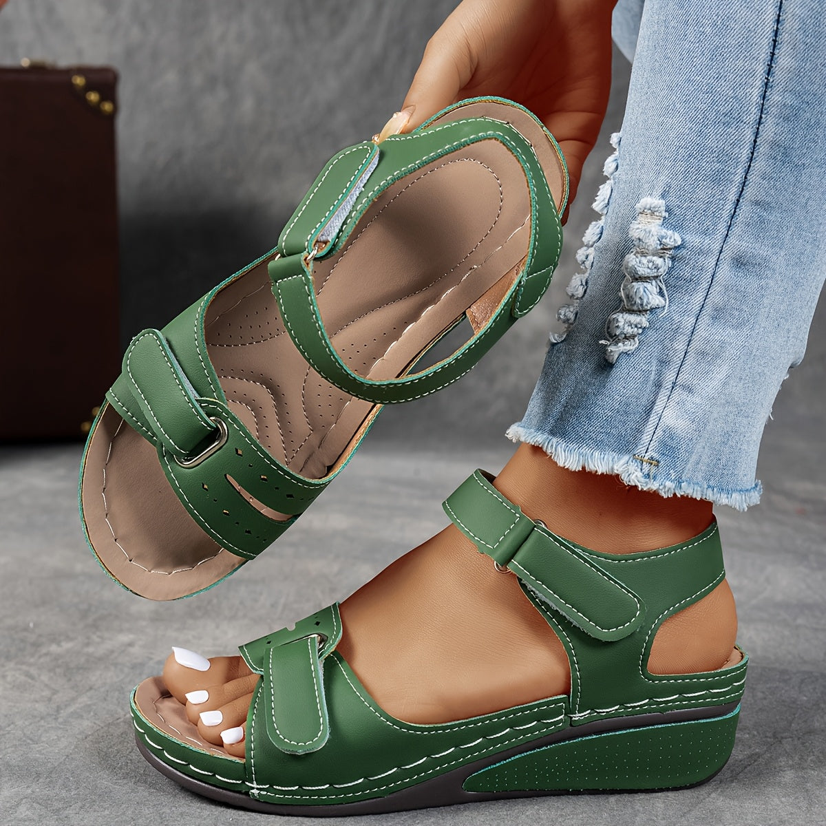 AZUCENA | Sandalias ortopédicas cómodas