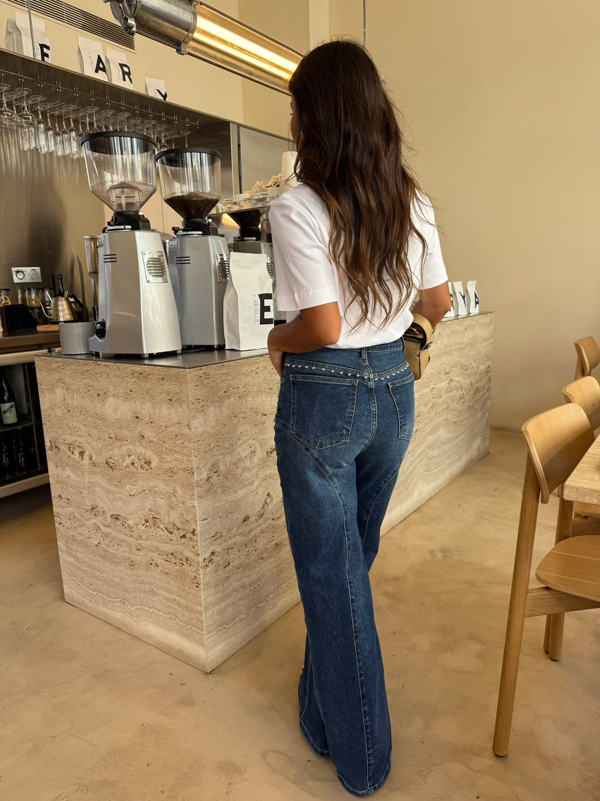 VALERIA | Denim De Tachuelas