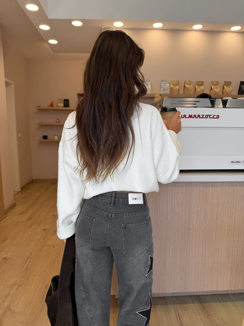 STELLA | Jeans Estrellas Gris