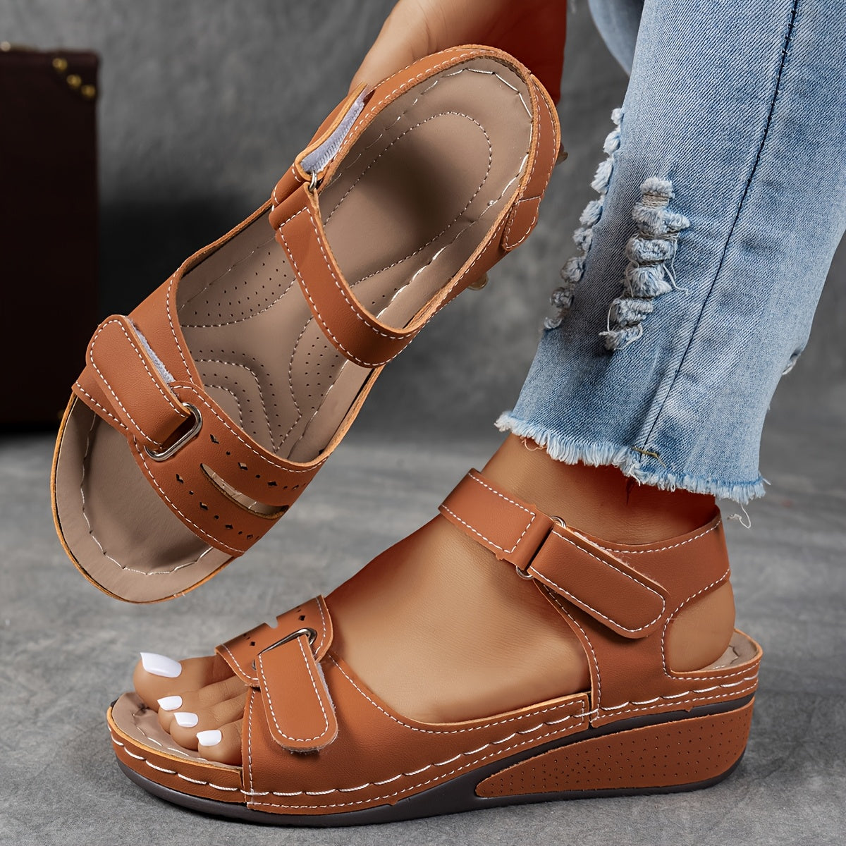 AZUCENA | Sandalias ortopédicas cómodas