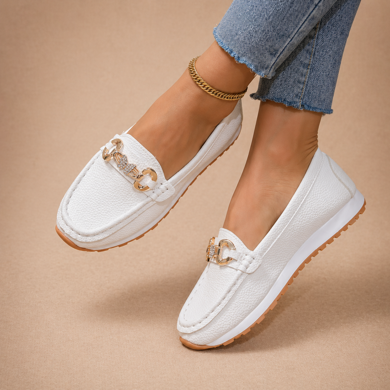Giada | Mocasines planos de lujo