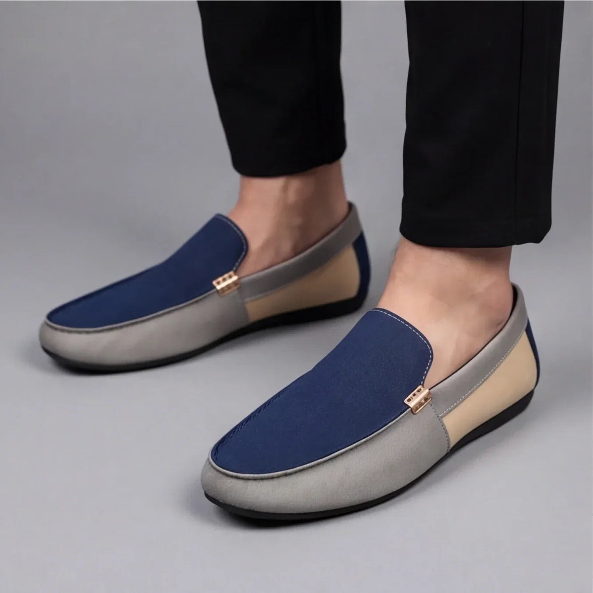 ADRIANO | Mocasines de lona para hombre