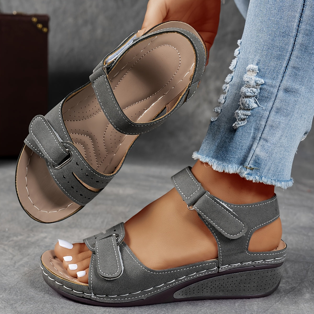 AZUCENA | Sandalias ortopédicas cómodas