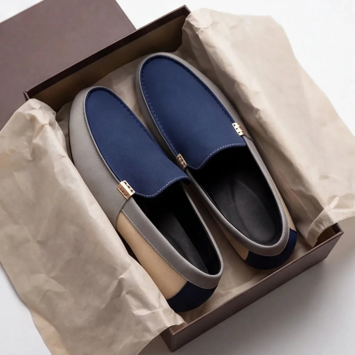 ADRIANO | Mocasines de lona para hombre