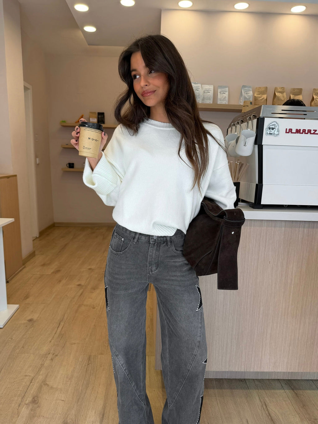STELLA | Jeans Estrellas Gris