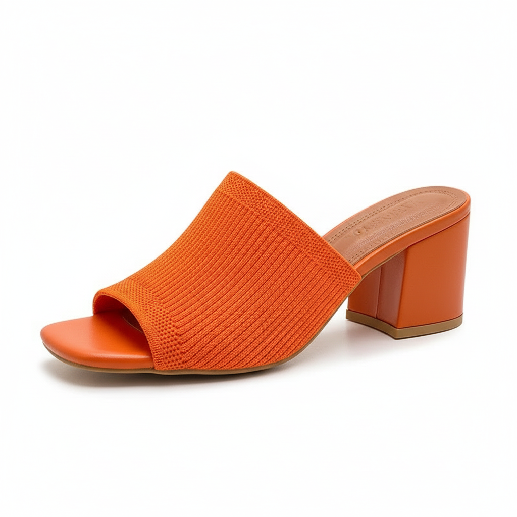 Sandalias Helena con tacón grueso