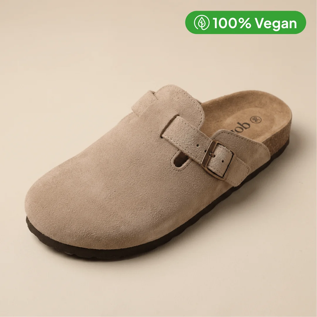 MATTEO | Zuecos de Gamuza 100 % Veganos