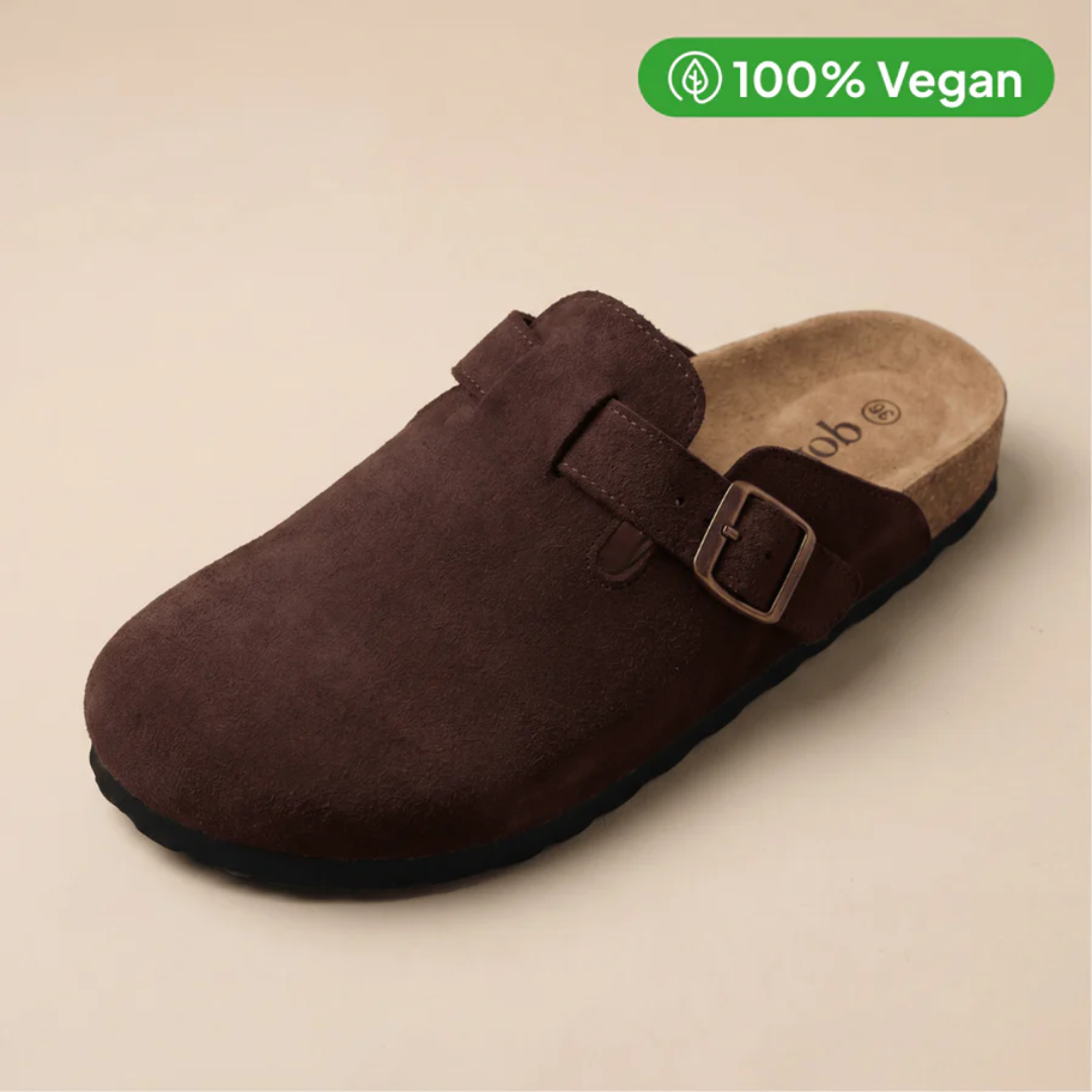 MATTEO | Zuecos de Gamuza 100 % Veganos