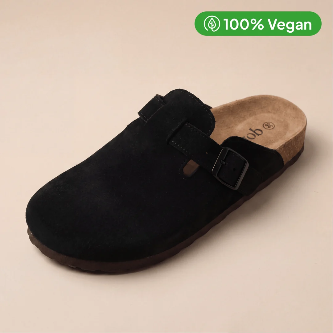 MATTEO | Zuecos de Gamuza 100 % Veganos