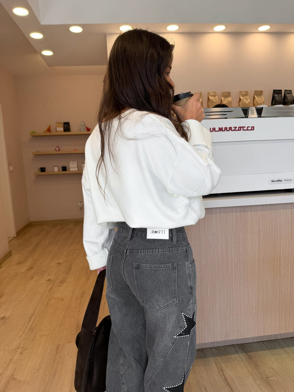 STELLA | Jeans Estrellas Gris