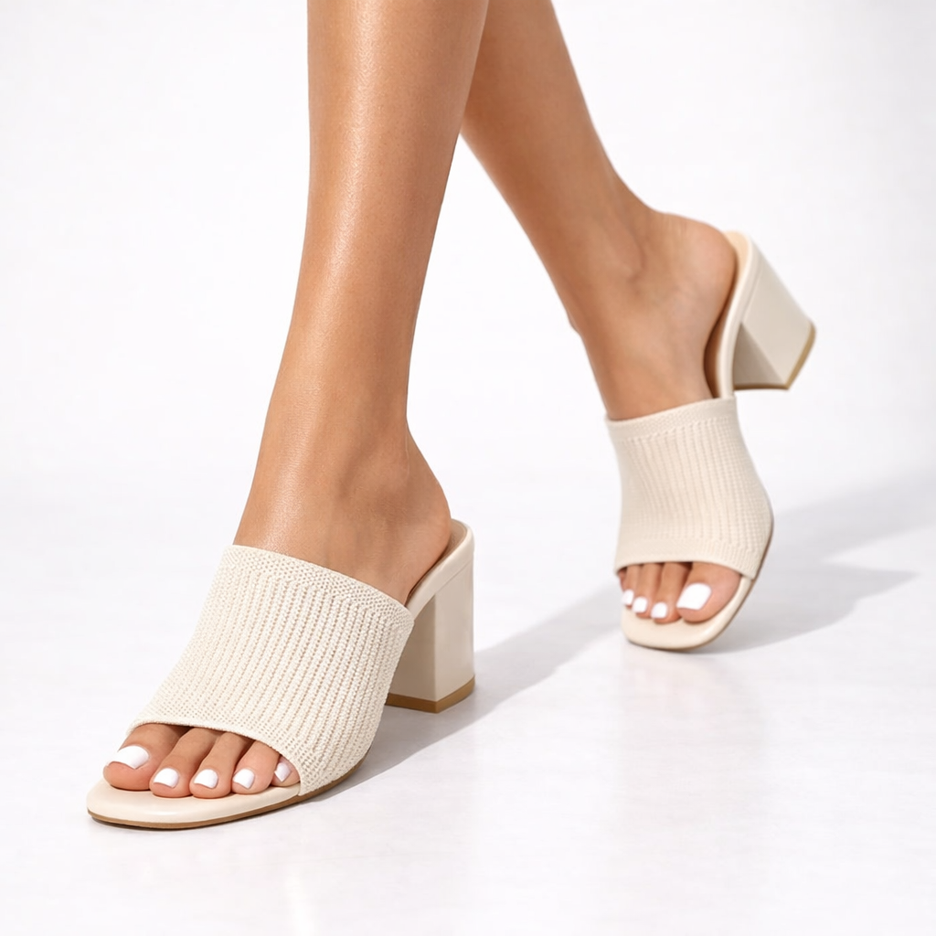 Sandalias Helena con tacón grueso