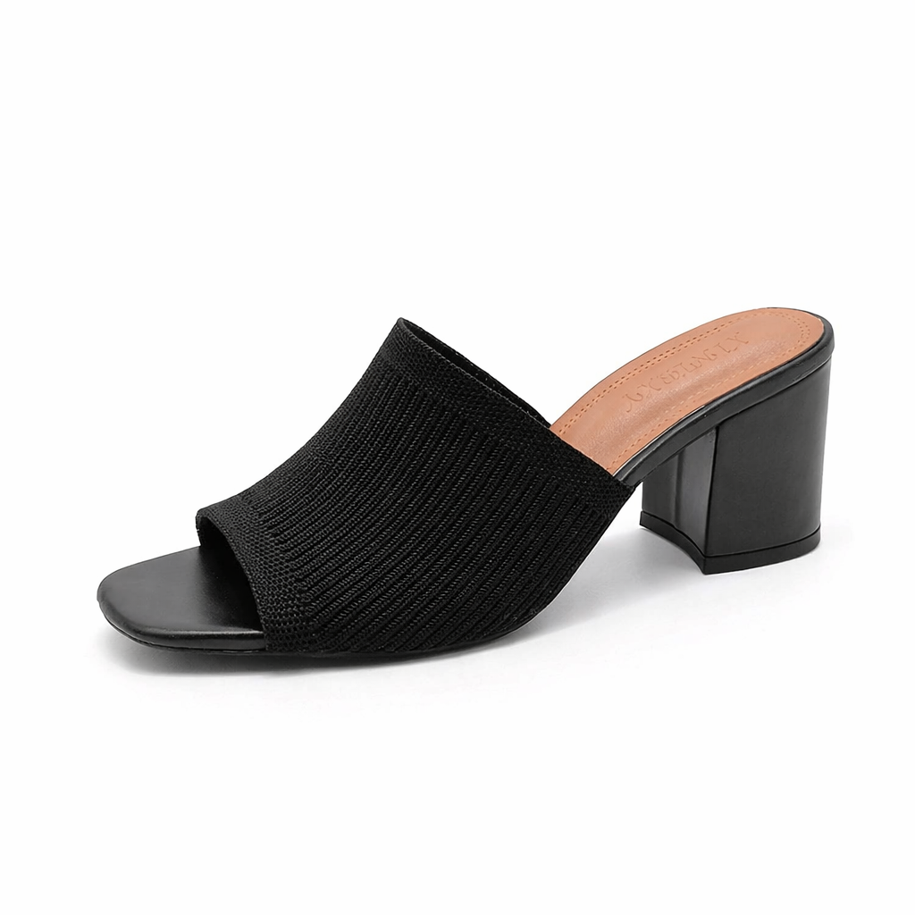 Sandalias Helena con tacón grueso
