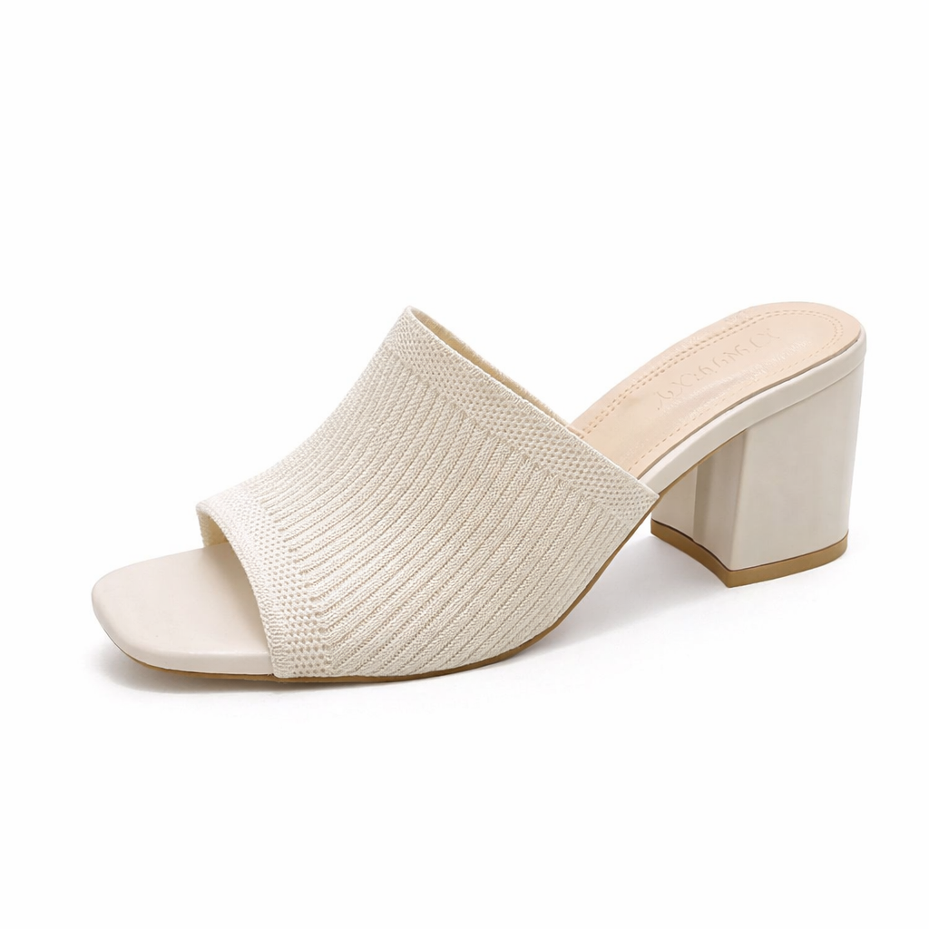 Sandalias Helena con tacón grueso