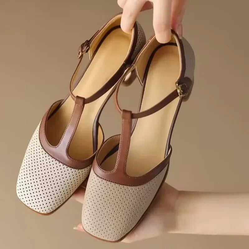 CATALINA | Zapatos ortopédicos de tacón mediano