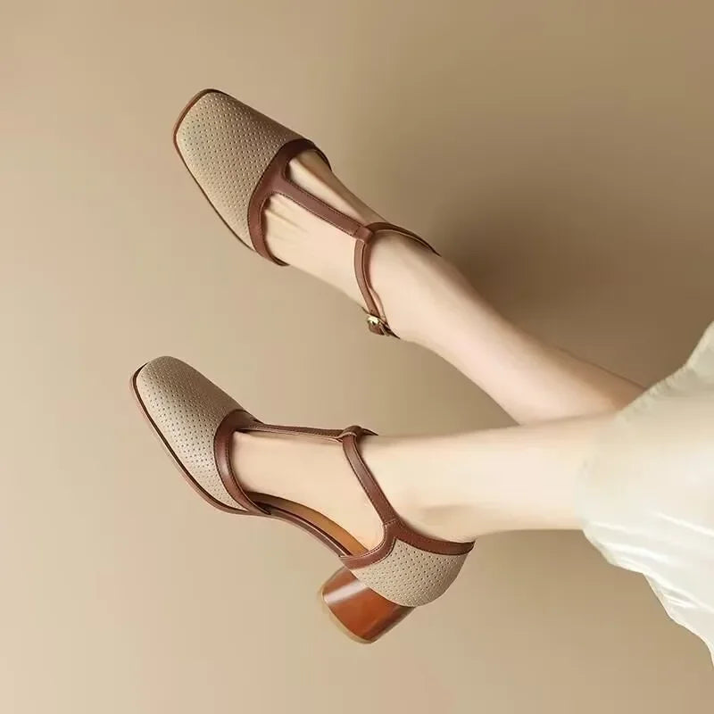 CATALINA | Zapatos ortopédicos de tacón mediano