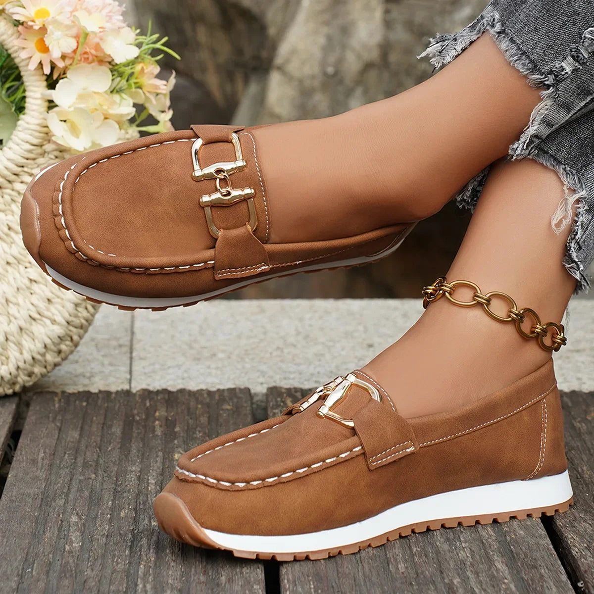 Laura | Mocasines tradicionales cómodos.