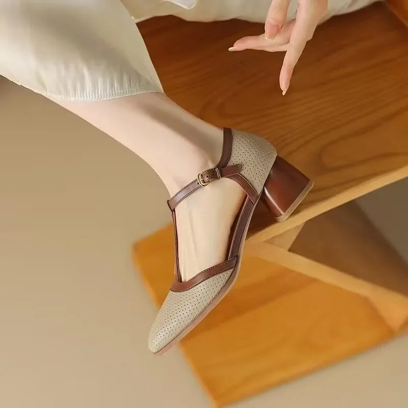 CATALINA | Zapatos ortopédicos de tacón mediano