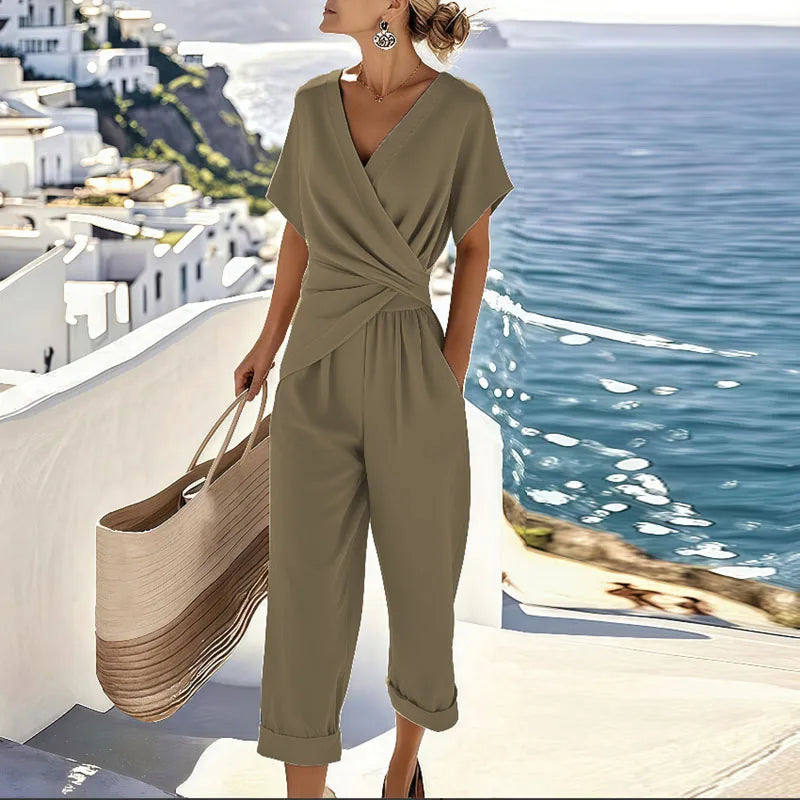 SANTORINI |  Conjunto Elegante de Dos Piezas