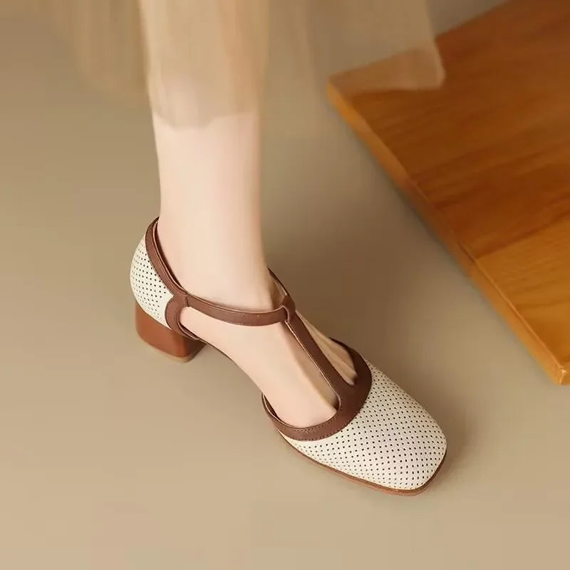 CATALINA | Zapatos ortopédicos de tacón mediano