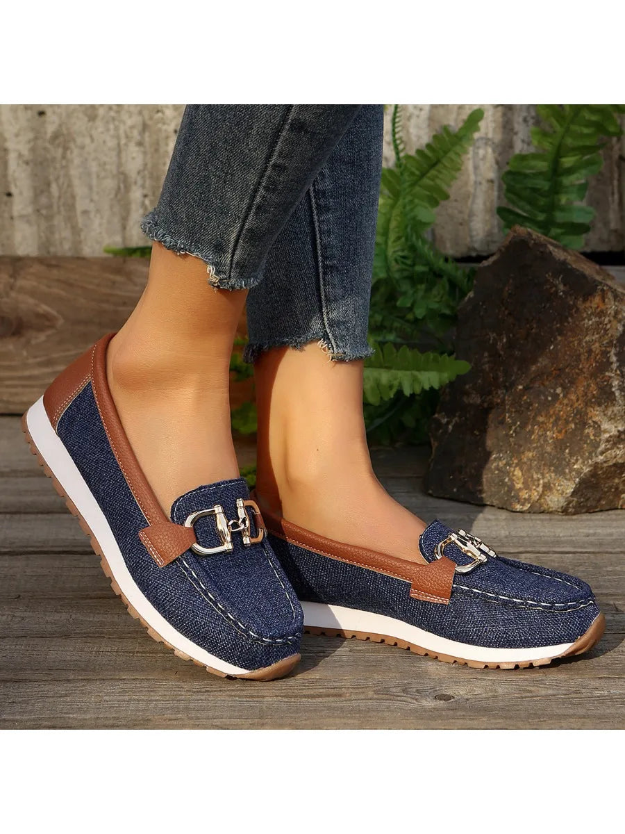 Rosa | Mocasines finos elegantes.