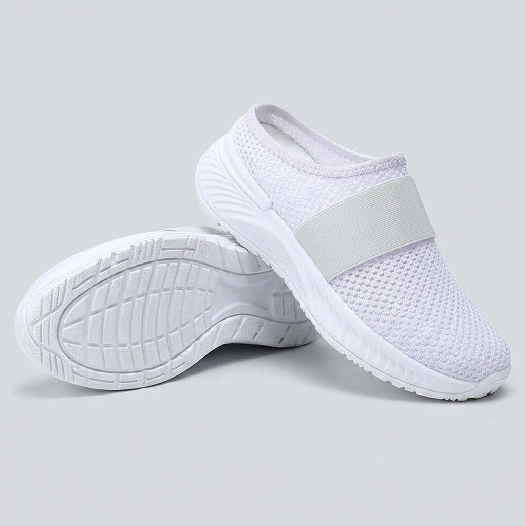Zapatos sin cordones antideslizantes y transpirables