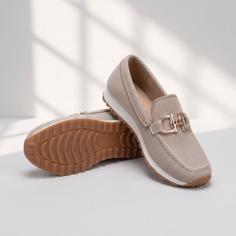 CHIARA | Zapatillas deportivas tipo mocasín.