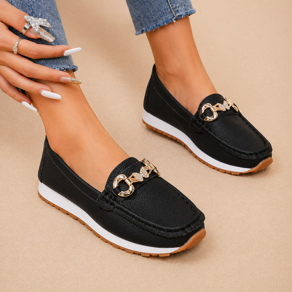 Giada | Mocasines planos de lujo