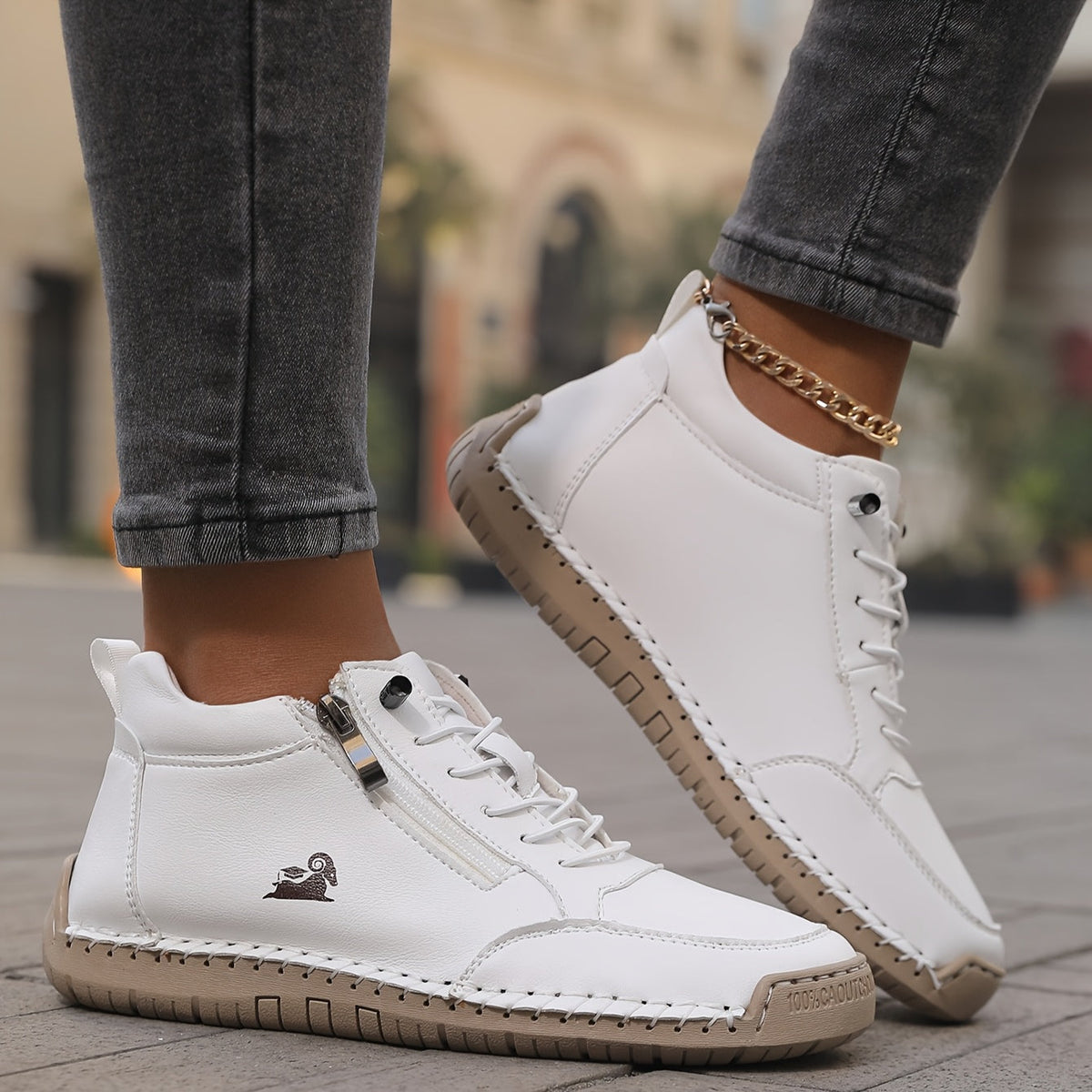 NOVA | Zapatillas ortopédicas cómodas con cremallera