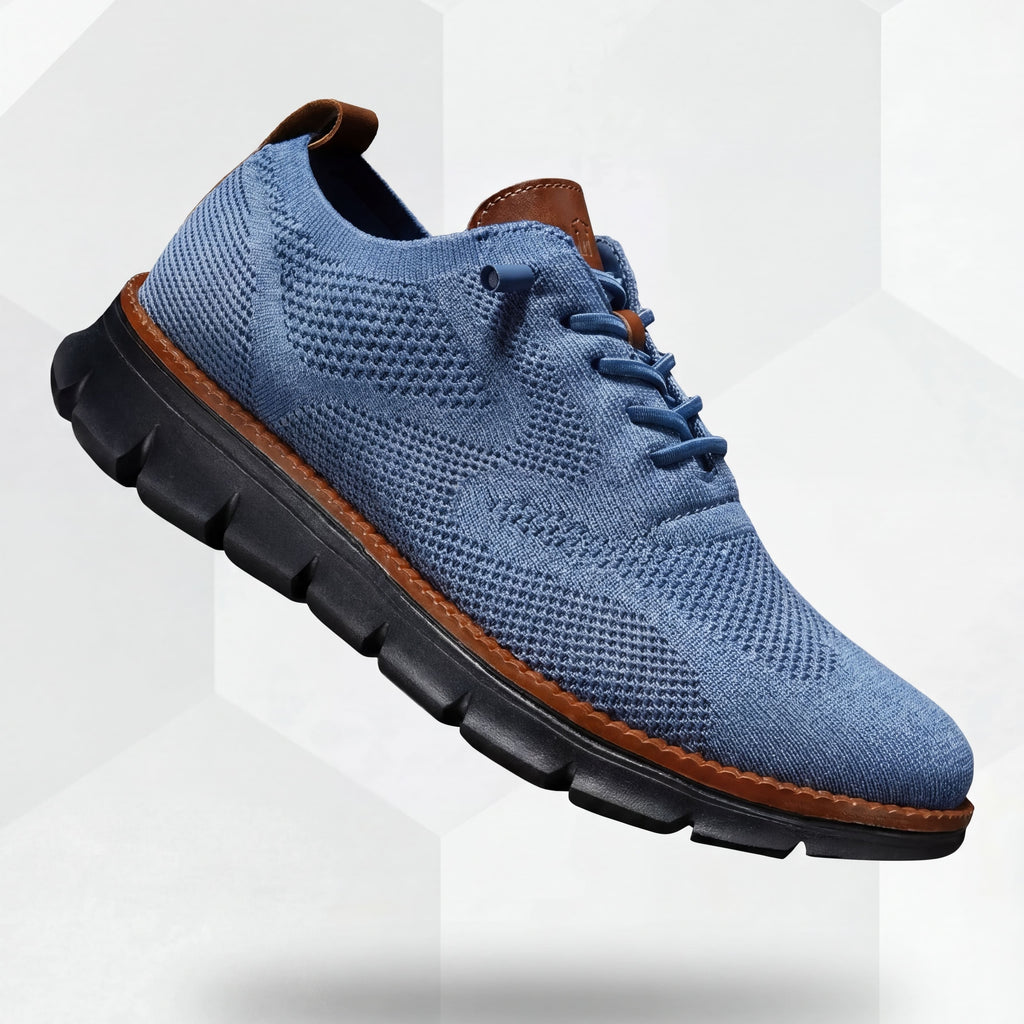 Zapatos Transpirables Ultracomfort: Azul-Negro