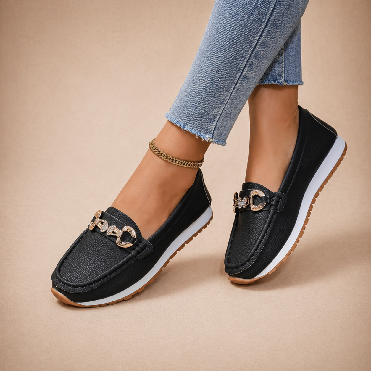 Giada | Mocasines planos de lujo