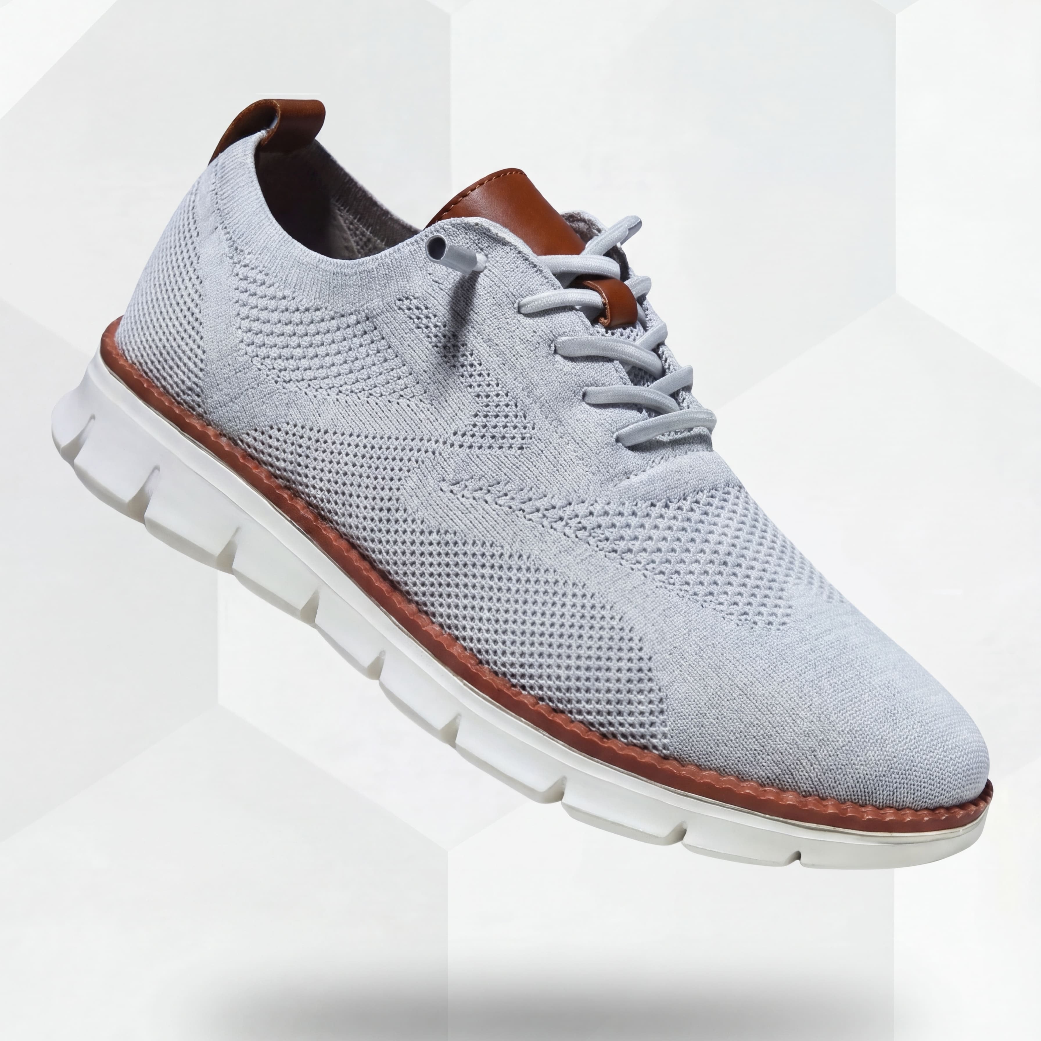 Zapatos Transpirables Ultracomfort: Gris Claro