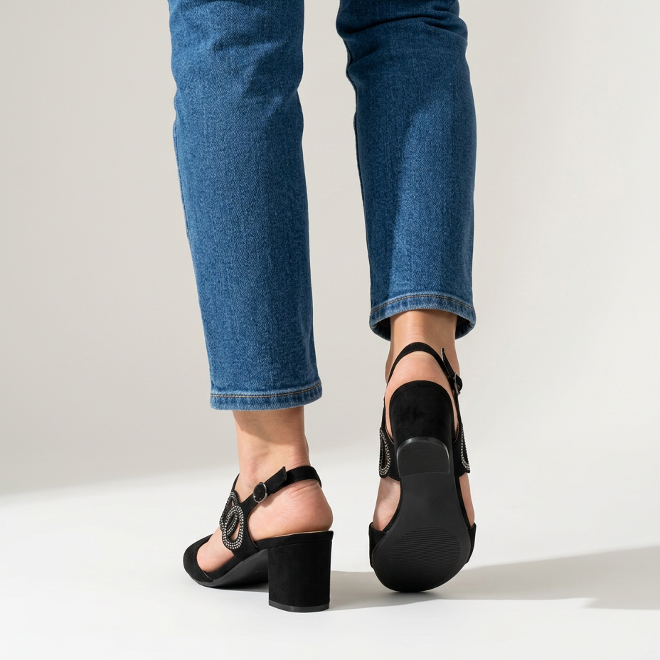 Gea - Sandalia cómoda para mujer con tacón