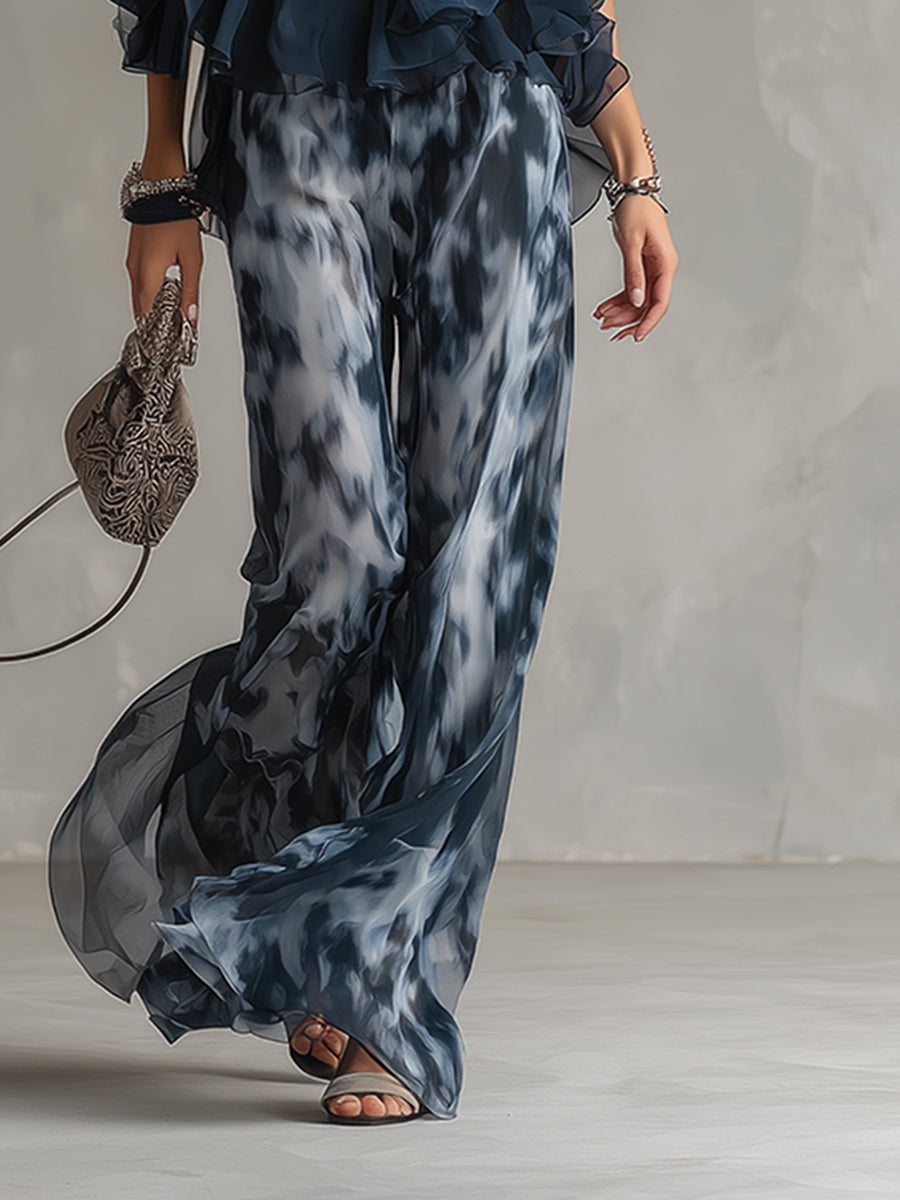 MATILDE | Conjunto Completo Con Pantalón Estampado