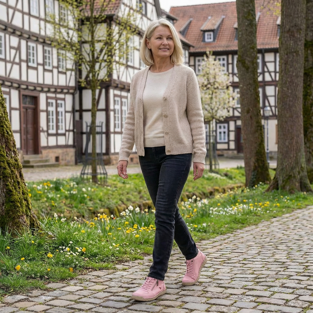 NOVA | Zapatillas ortopédicas cómodas con cremallera