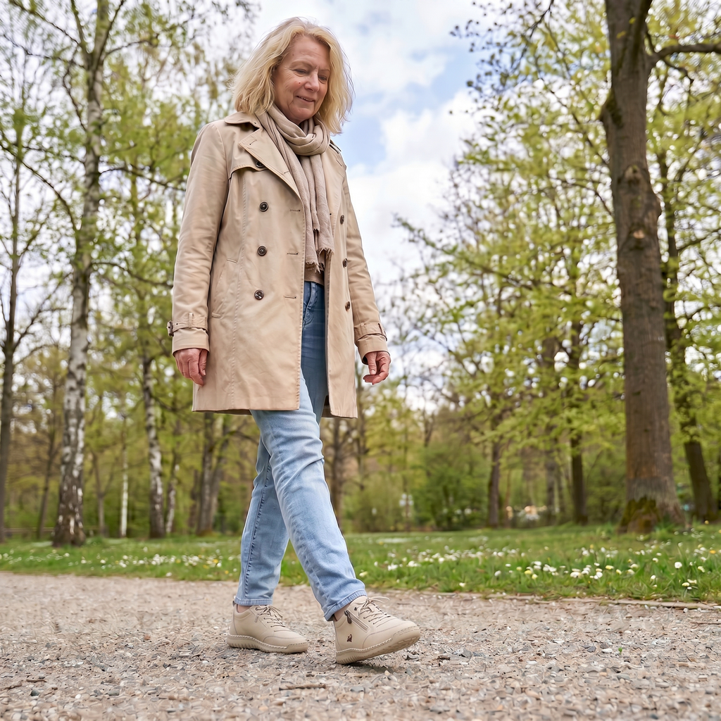 NOVA | Zapatillas ortopédicas cómodas con cremallera