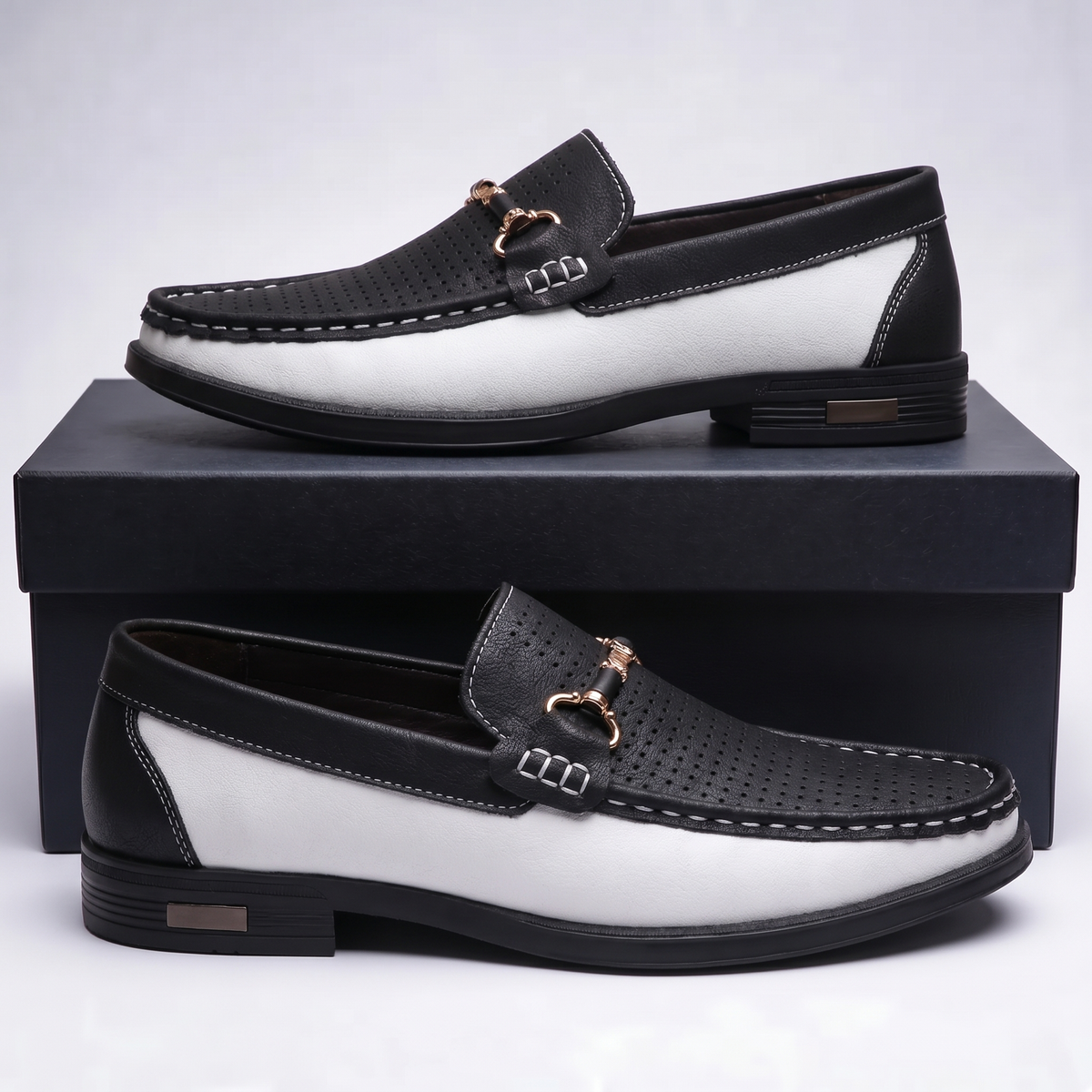 DIEGO | Mocasines de Piel Multicolor