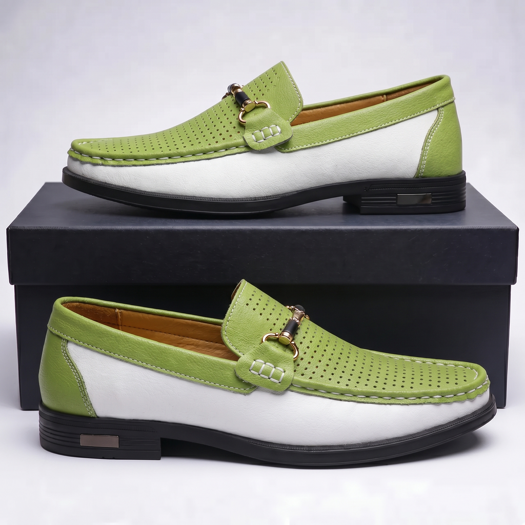 DIEGO | Mocasines de Piel Multicolor