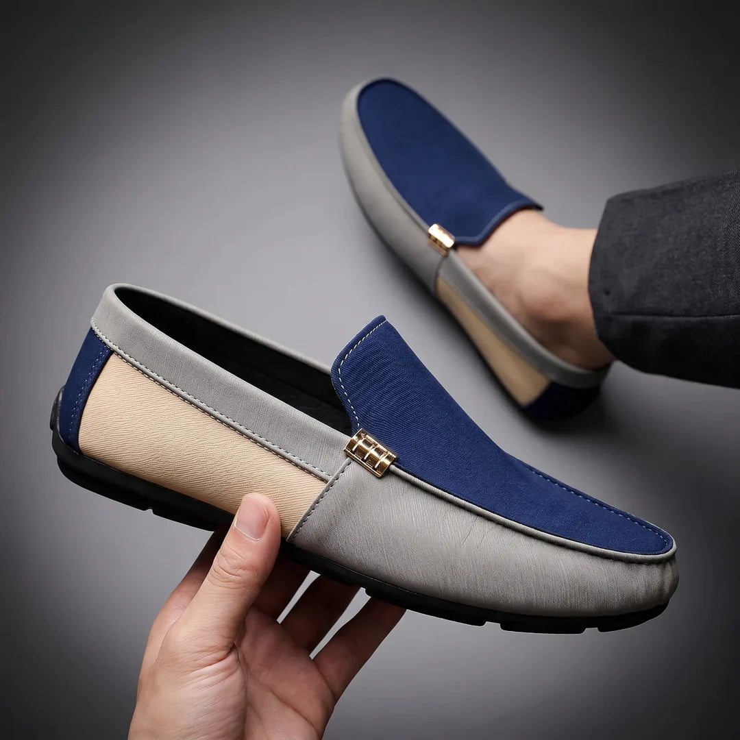 ADRIANO | Mocasines de lona para hombre