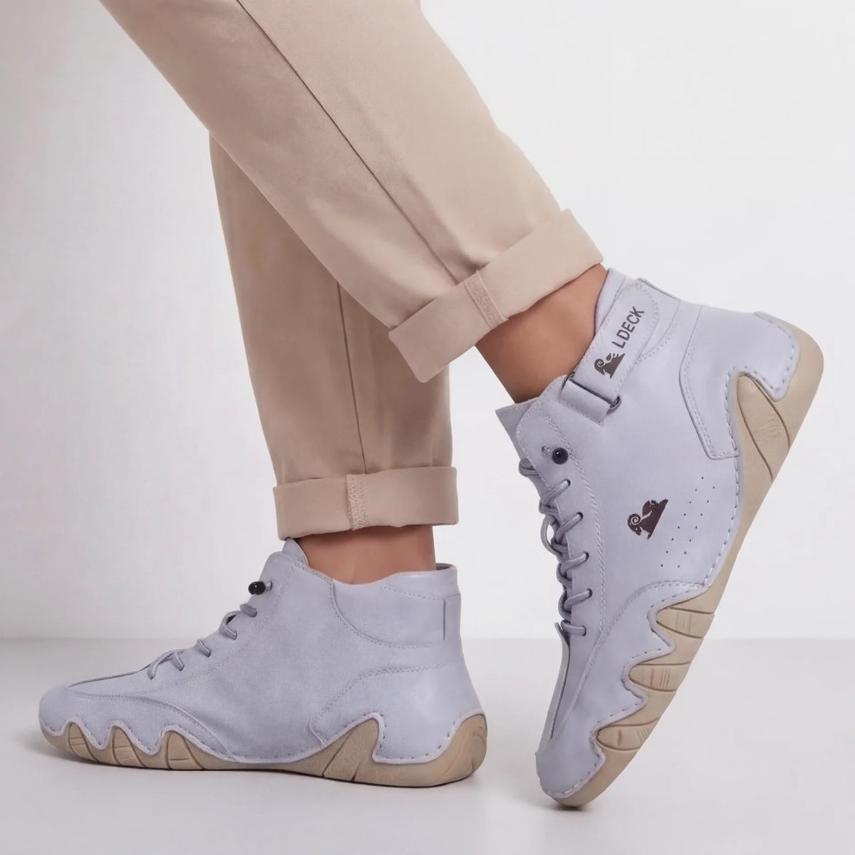 RENZO ALIVIO | Zapatos Ortopédicos Transpirables Unisex Azul Claro