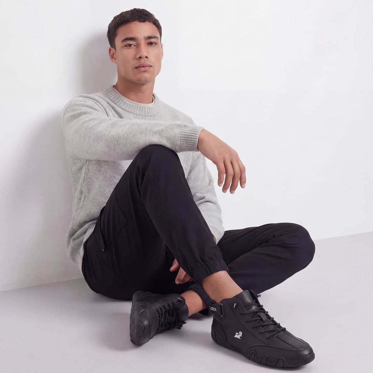 RENZO ALIVIO | Zapatos Ortopédicos Transpirables Unisex Negro