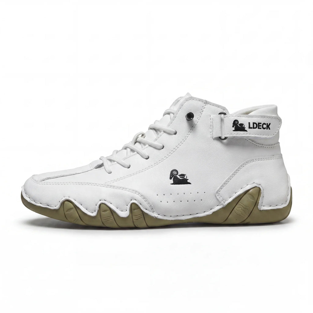 RENZO ALIVIO | Zapatos Ortopédicos Transpirables Unisex Blanco