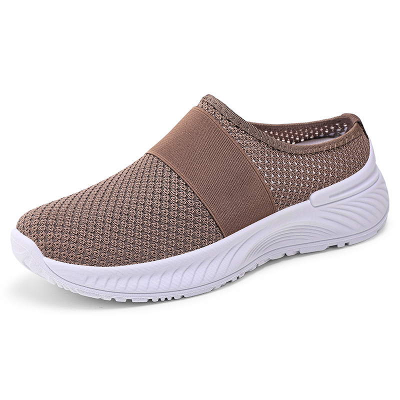 Zapatos sin cordones antideslizantes y transpirables