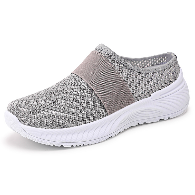 Zapatos sin cordones antideslizantes y transpirables