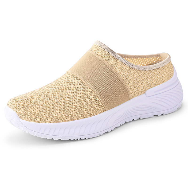 Zapatos sin cordones antideslizantes y transpirables